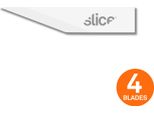 Slice 10519 Ceramic Spare Blades, Straight Blade, Sharp 4 Pc(S)