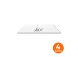 Slice 10408 Ceramic Spare Blades, Sharp Corners 4 Pc(S)