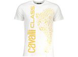 "Maglietta Cavalli Class White Leopard"" : Taglia - 2XL Taglia: 2XL"