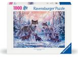Ravensburger 12000647 Puzzle Lupi Artici 1000 Pezzi 12000647