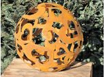 Sfera A Cuore In Acciaio Inox 40 Cm