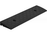 Rampa Carrabile 49X13X3 Cm | Rampa Per Marciapiede | Cuneo Carrabile | Rampa Per Sedia A Rotelle | Rampa Per Soglia Di Moto, Auto, Sedia A Rotelle, Rimorchio, Carriola | Ausilio Carrabile - Rampa In Plastica | Rampa Per Soglia Di Porta Nero
