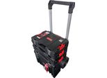 Qbrick System Pro Set 7 2.0 Plus Set Di Carrelli Portautensili + Pro Toolcase + Pro Box 130 2.0 + Pro Cart 2.0 Plus 410 X 400 X 610 Mm