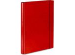Cartella Premium Con Nastro Elastico A4 - Rosso