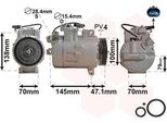 Van Wezel 0600K306 - Compressore Aria Condizionata Oe 64509174802 Per Serie 5 (E60), Serie 5 (E61), Serie 7 (E65)