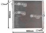 Van Wezel 06012710 - Oe 17117594020 Radiatore, Raffreddamento Motore Per X6 (E71), X5 (F15, F85), X5 (E70)