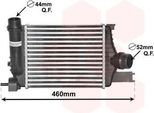 Van Wezel 43004602 - Intercooler Oe 144961381R Per Duster, Captur I (H5, J5), Clio Iv