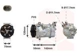 Van Wezel 3700K448 - Compressore Aria Condizionata Oe 51760316 Per Croma, Signum (Z03), Vectra C (Z02)
