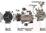 Van Wezel 1800K603 - Compressore Aria Condizionata Oe 1923318 Per B-Max, Fiesta Vi