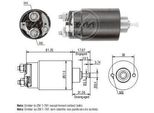 Era ZM761 - Magnetschalter Oe 1061272, Adattatore Per Escort Vi, Mondeo Ii, Escort Vii, Focus (Daw, Dbw), Focus (Dfw), Focus (Dnw)