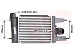 Van Wezel 33014703 - Intercooler Oe 144613ZU1B Per Juke (F15), Pulsar