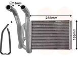 Van Wezel 13006426 Scambiatore Di Calore Radiatore Riscaldamento Interno Per Nissan Murano (Z50)