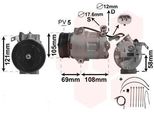 Van Wezel 3700K427 - Compressore Aria Condizionata Oe 13139055 Per Classe C (W203), Classe C (S203), Astra H, Astra (A04), Zafira B