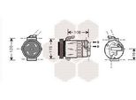 Van Wezel 3700K312 - Compressore Aria Condizionata Oe 1854088 Per Astra G