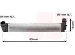 Van Wezel 43004411 - Intercooler Oe 14496 0022R Per Megane Iii