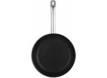 Comas Bratpfanne Vesuvio Induktion, Pfanne, Edelstahl, Silber, Schwarz, 32 Cm, 8512