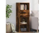Maison Exclusive - Credenza Alta In Rovere Affumicato 45X42,5X124 Cm Materiale Ligneo