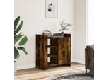 Maison Exclusive - Credenza In Rovere Affumicato 73,5X35X75 Cm Materiale Ligneo