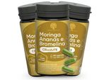 Redmoringa Integratore Cellulite Bromelina 5000 Gdu Con Moringa | Forte Brenante | 180 Capsule | Italy