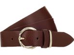 Vanzetti Pelle Cintura 30Mm Leather Belt W85 Cognac Marrone