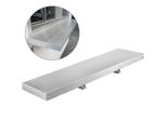 Scaffale A Parete In Acciaio Inox 1220 X 305 X 50 Mm Scaffale A Parete Per Carrello Portavivande Scaffale A Parete Per Cucina Scaffale Per Piatti Da 20 Kg