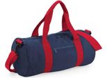 Bagbase - Borsa Da Viaggio "Original"" PC5512 (Taglia Unica) (Blu Scuro/Rosso)"