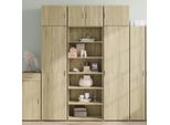 Maison Exclusive - Credenza Rovere Sonoma 70X41X185 Cm In Legno Multistrato