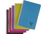Clairefontaine 5X Quaderni A Spirale A5 90 Fogli 90G A Scacchi Linicolor Assortiti 329506C