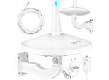 Vayox Antenna Esterna VA0066 | Omnidirezionale | Digital720 Combo | 4K | Lte | DVB-T/T2 | Bianco