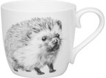 KÖNitz 1120572865 Becher Animali Fantastici - Igel 425 Ml Aus Bone China Porzellan