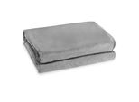 Jayseuw Coperta Coccolosa Coperta Di Flanella Universale Divano Giardino Fuori E Circa Grigio 240 X 220 Cm Super Morbido