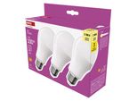 Emos Lampada Led A60 Confezione Da 3 Pezzi, 13W In Sostituzione Di 100W, Lampadina Classica Con Base E27, Luminosità 1521 Lm, Bianco Caldo 2700 K, Durata 30000 H, ZQ5E61.3