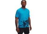 Maglietta Under Armour Tech Fade A Maniche Corte Blu S Uomo Blu S