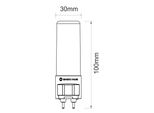 Lampadina A Led Tubolare G12 10W 3000K Hqi