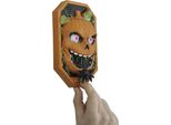 Zucca Di Halloween Decorazione Della Porta Effetti Sonori Movimento Spaventatore Accessorio Efficace Spaventoso Decorazione Unica, Colore: Arancione