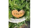 Cuore In Acciaio Inox, Da Appendere