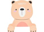 Appendiabiti Per Bambini, Animale Con Zampe, 14 X 4,5 X 17 Cm