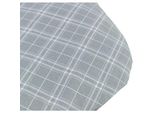Cuscino Ovale Trixie Jessie, Cotone/Poliestere, Grigio/Bianco