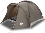 Vidaxl Tenda Da Pesca 2 Persone Marrone Impermeabile