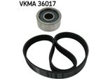 Skf Vkma 36017 Set Di Cinghie Trapezoidali Per Furgone Opel Movano (X70)