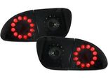 Set Di Fanali Posteriori Originali Litec Led Nero Fumo Per Seat Leon 1M 1999-2006
