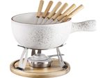 Set Per Fonduta Di Formaggio, Gres Set Per Fonduta Di Formaggio, Gres Pintar MäSer