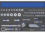Set Di Chiavi A Bussola Mts Xl, 72 Pezzi, 1/4-1/2" Mm (3/3"