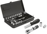 Set Di Chiavi A Bussola M, A 6 Punte, 32 Pezzi, 6,3 Mm (1/4"): 4-13 Mm / T"