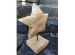 Stella In Teak Su Base Stella In Legno - Grande
