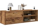 Maison Exclusive - Mobile Tv Effetto Legno Antico 120X34X37 Cm Materiale Ligneo