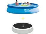 Piscina Intex Easy Set - 396 X 84 Cm - Inclusa Vela Solare