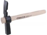Festa Martello Da Muratore Da 44 Mm Con Estrattore Manico Da 30 Cm Legno