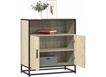 Maison Exclusive - Credenza Sonoma In Rovere 68X35X76 Cm Materiale Ligneo