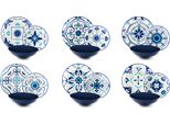 Set Di Stoviglie Excelsa 18 Pezzi Vietri In Porcellana E Gres Blu